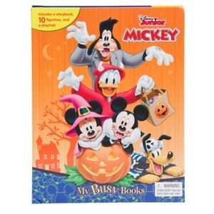 Disney’s Junior Mickey Halloween My Busy Book Set (NWT)